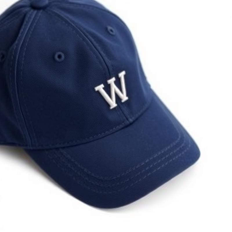 Structured Cotton Twill Embroidered Cap